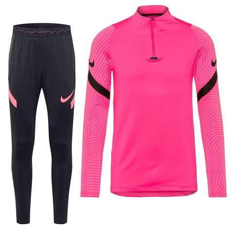 nike trainingspak zwart roze|Zwarte trainingspakken .